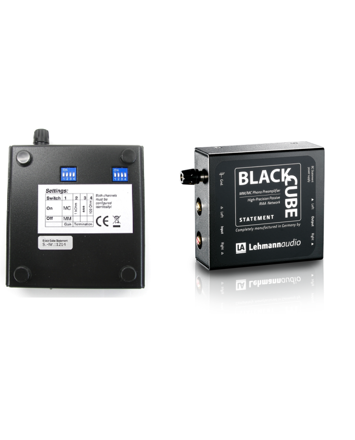 LEHMANN AUDIO BLACK CUBE STATEMENT PREAMPLIFICATORE