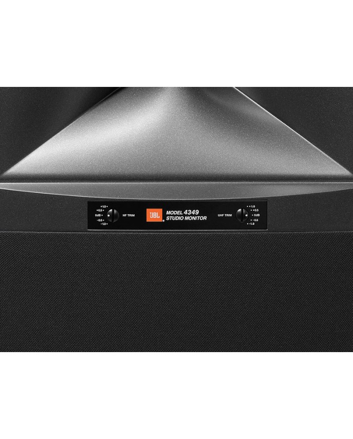 Diffusori da pavimento stand a 2 vie  JBL 4349  Walnut griglia  Blu