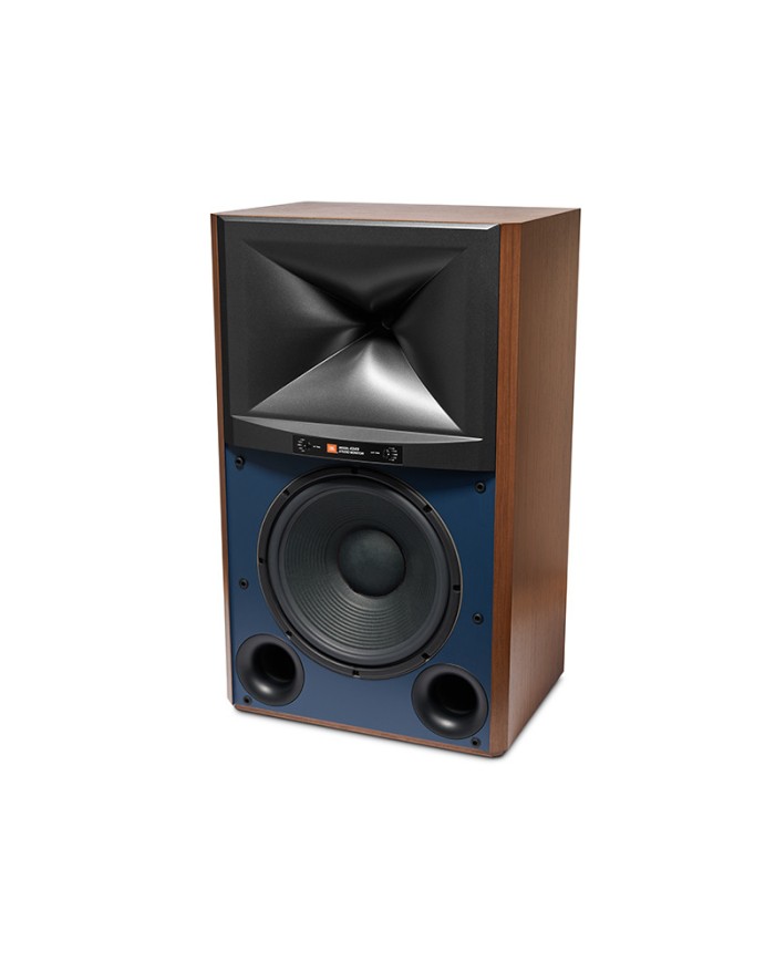 Diffusori da pavimento stand a 2 vie  JBL 4349  Walnut griglia  Blu