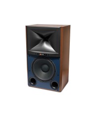 Diffusori da pavimento stand a 2 vie  JBL 4349  Walnut griglia  Blu