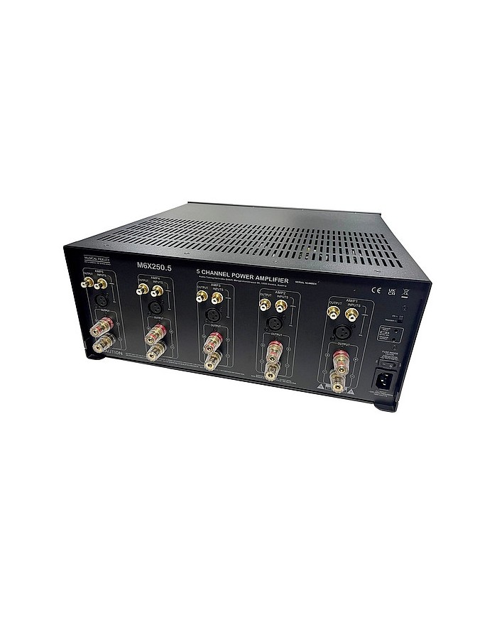 Finale di potenza multicanale 5 ch  Musical Fidelity M6x 250.5  Nero
