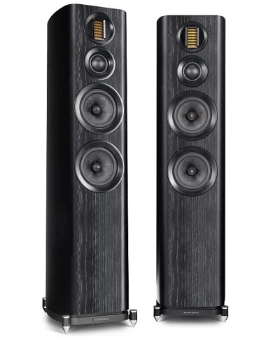 Wharfedale EVO 4.4 Coppia diffusori da pavimento 3 vie in bass reflex  Nero