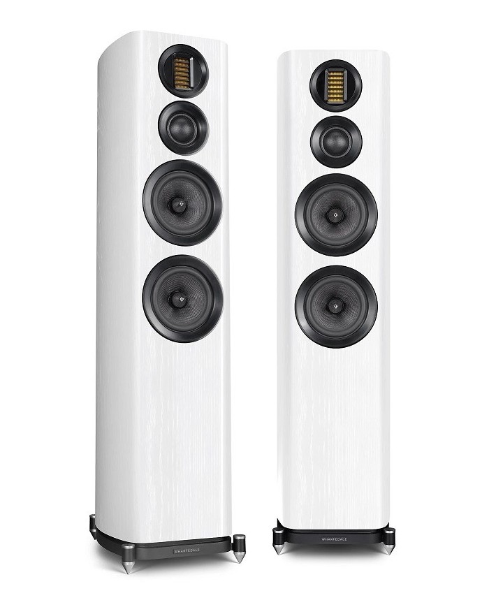 Wharfedale EVO 4.4 Diffusori da pavimento 3 vie in bass reflex  Bianco