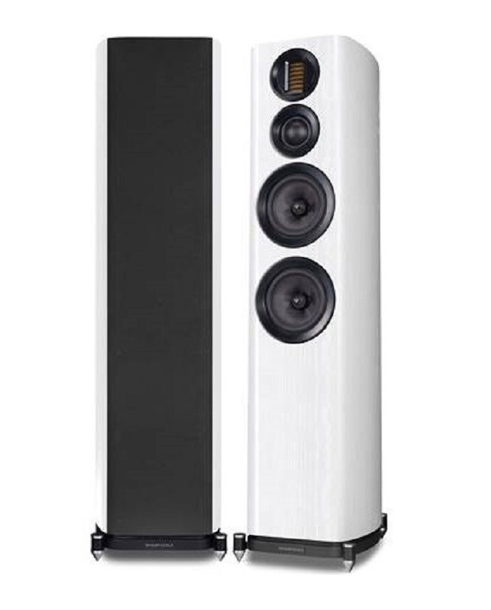 Wharfedale EVO 4.4 Diffusori da pavimento 3 vie in bass reflex  Bianco