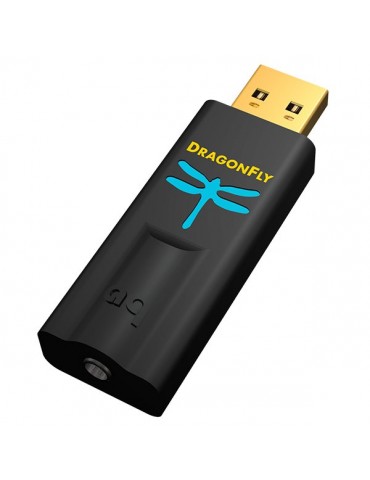 AUDIOQUEST DRAGONFLY BLACK USB DAC 24/ BIT 192 KHZ HI-END GARANZIA UFFICIALE ITALIA