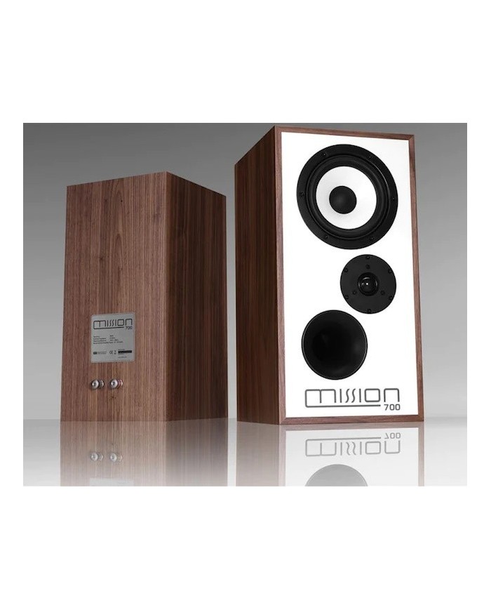 Mission 700  Coppia diffusori da stand 2 vie bass-reflex  Walnut Pearl