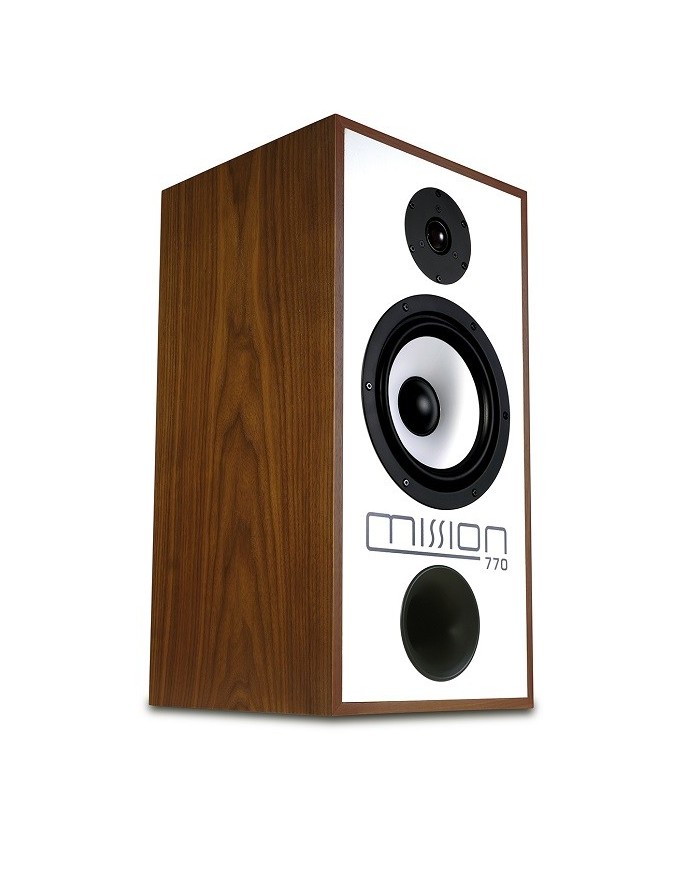 Mission 770  Coppia diffusori bookshelf con stand inclusi  Walnut