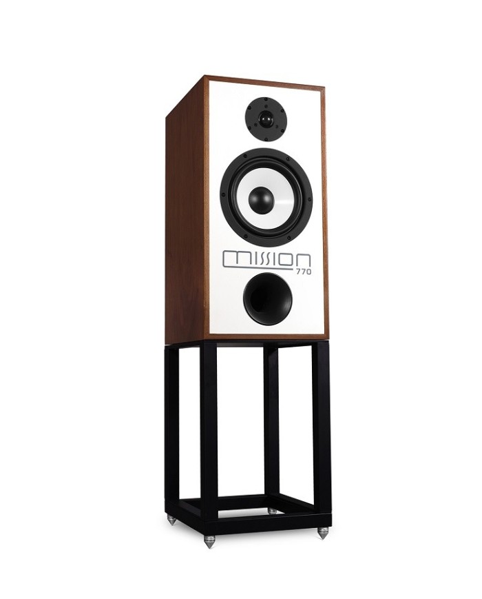 Mission 770  Coppia diffusori bookshelf con stand inclusi  Walnut