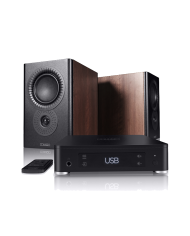 Sistema hi-fi True Wireless con DAC  Mission LX CONNECT  Walnut Pearl