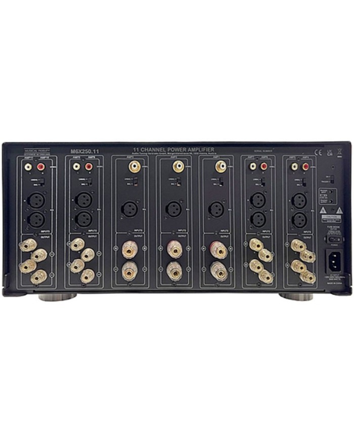 Finale di potenza multicanale 11 ch  Musical Fidelity M6x 250.7  Nero