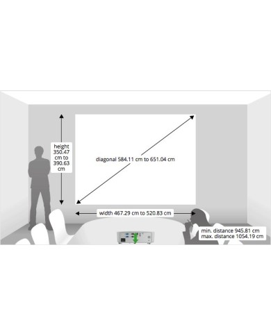 VIVITEK D555WH VIDEOPROIETTORE DLP XGA 3D 3000 LUMEN HDMI E VGA SIGILLATO GARANZIA ITALIA