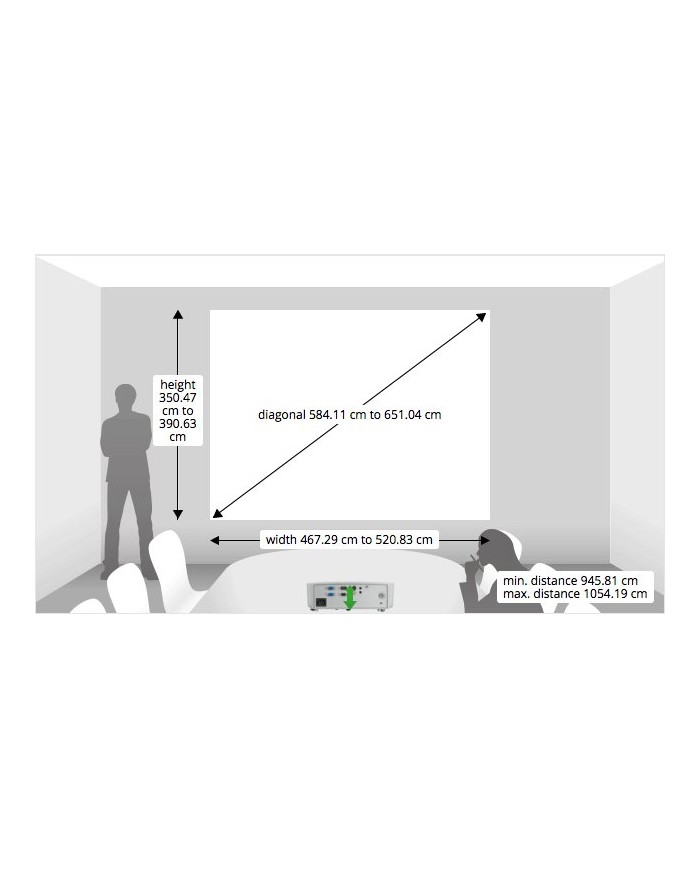 VIVITEK D555WH VIDEOPROIETTORE DLP XGA 3D 3000 LUMEN HDMI E VGA SIGILLATO GARANZIA ITALIA