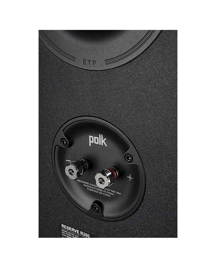 Coppia Diffusori Bookshelf a 2 vie  Polk Audio Reserve R200  Nero
