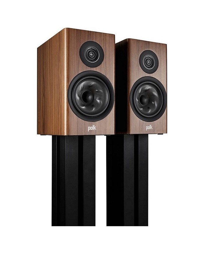 Coppia Diffusori Bookshelf a 2 vie  Polk Audio Reserve R200  Walnut