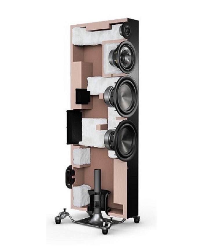 Coppia diffusori da pavimento a 3 vie  Polk Audio Reserve R700  Nero