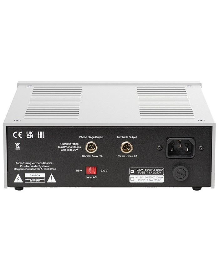 Stadio di alimentazione lineare  Pro-Ject Power Box RS2 Phono  Silver