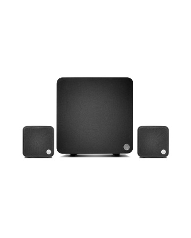Mini Kit 2.1 Speaker Package  Cambridge Audio 2.1  Nero Lucido