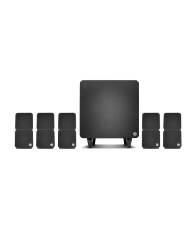 Kit Home Cinema 5.1 Speaker Package  Cambridge Audio 5.1  Nero Lucido