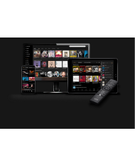 Network Streamer  Lettore di rete con DAC Sabre  Rose RS250A  Nero