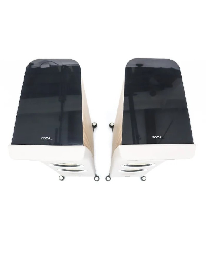 Diffusori pavimento  3 vie bass reflex  Focal KANTA N.2  Noce e Avorio