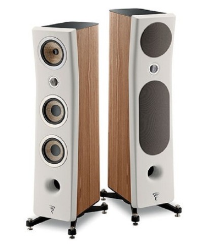 Diffusori pavimento  3 vie bass reflex  Focal KANTA N.2  Noce e Avorio