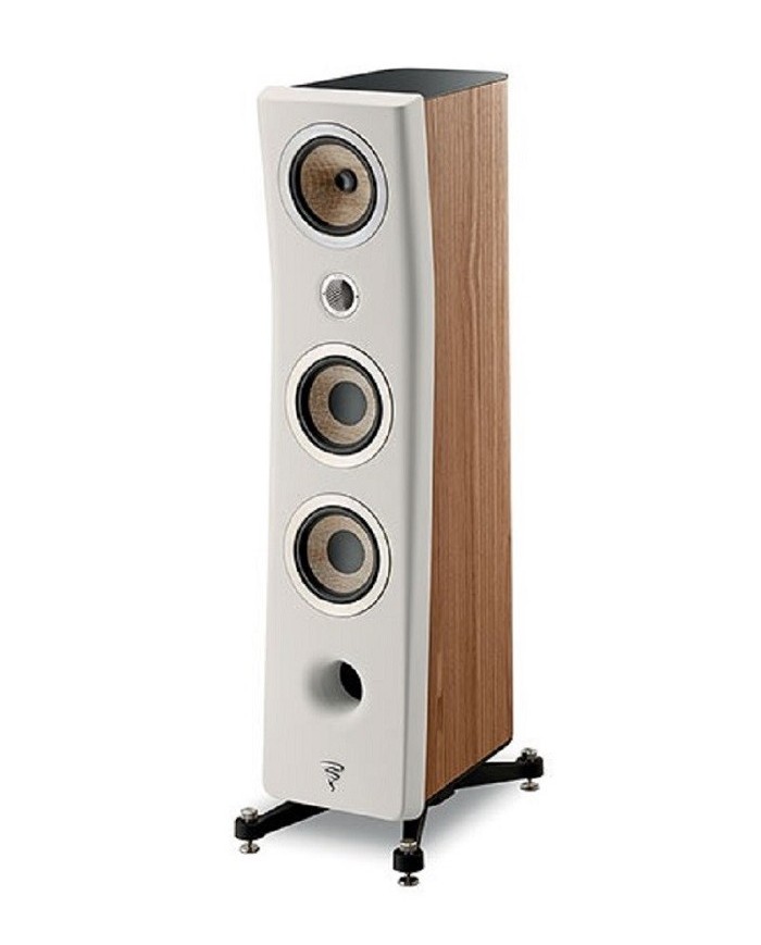 Diffusori pavimento  3 vie bass reflex  Focal KANTA N.2  Noce e Avorio