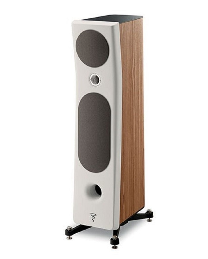 Diffusori pavimento  3 vie bass reflex  Focal KANTA N.2  Noce e Avorio