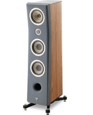 Diffusori pavimento  3 vie bass reflex  Focal KANTA N.2  Noce e Grigio