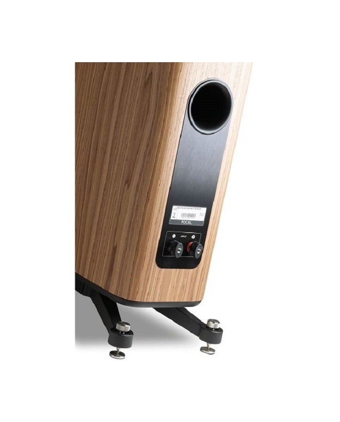 Diffusori pavimento  3 vie bass reflex  Focal KANTA N.2  Noce e Grigio