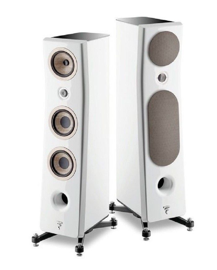 Diffusori pavimento  3 vie bass reflex  Focal KANTA N.2  Bianco Carrara