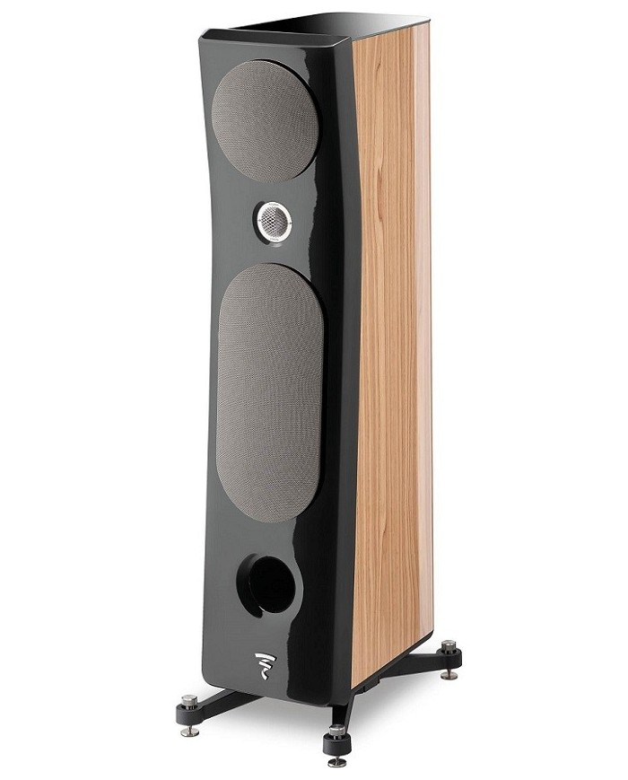 Diffusori pavimento  3 vie bass reflex  Focal KANTA N.2  Noce e Nero