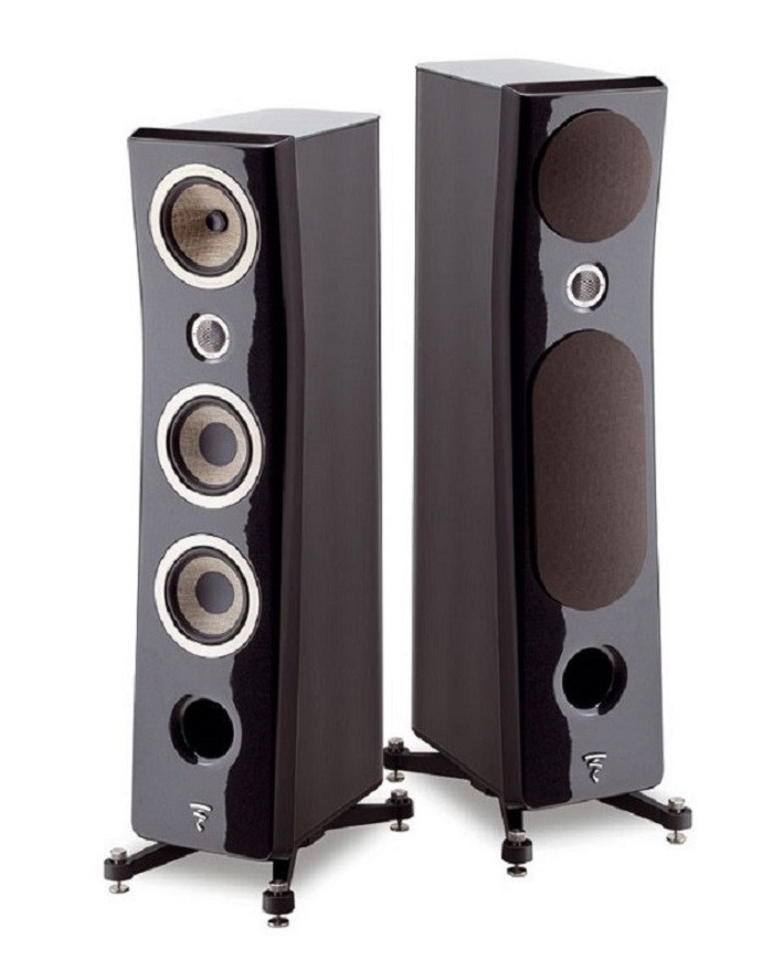 Diffusori pavimento  3 vie bass reflex  Focal KANTA N.2  Nero Lucido