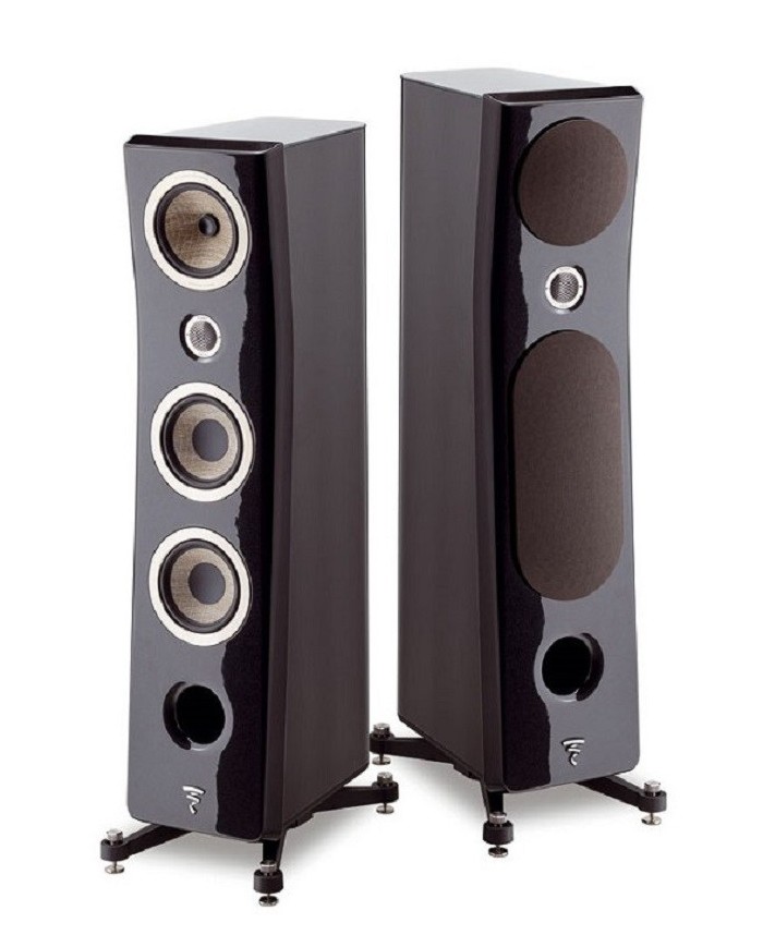 Diffusori pavimento  3 vie bass reflex  Focal KANTA N.3  Nero Lucido