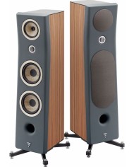 Diffusori pavimento  3 vie bass reflex  Focal KANTA N.3  Noce e Grigio