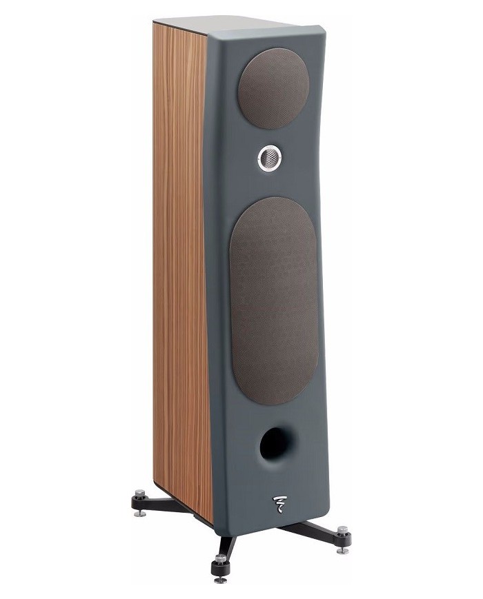 Diffusori pavimento  3 vie bass reflex  Focal KANTA N.3  Noce e Grigio