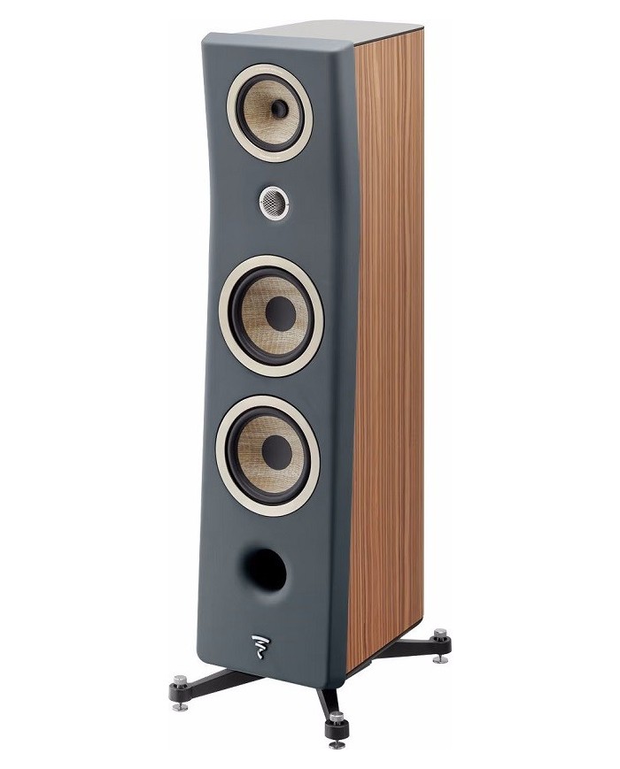 Diffusori pavimento  3 vie bass reflex  Focal KANTA N.3  Noce e Grigio