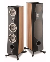 Diffusori pavimento  3 vie bass reflex  Focal KANTA N.3  Noce e Nero