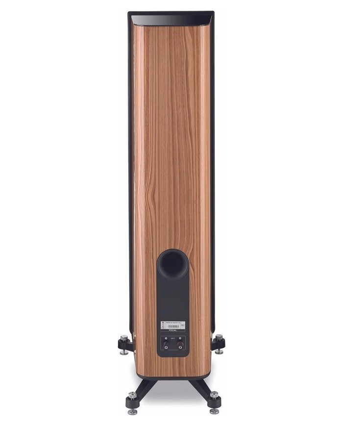 Diffusori pavimento  3 vie bass reflex  Focal KANTA N.3  Noce e Nero