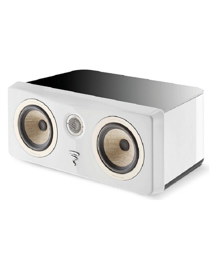 Canale centrale 2 vie bass reflex  Focal KANTA CENTER  Bianco Carrara