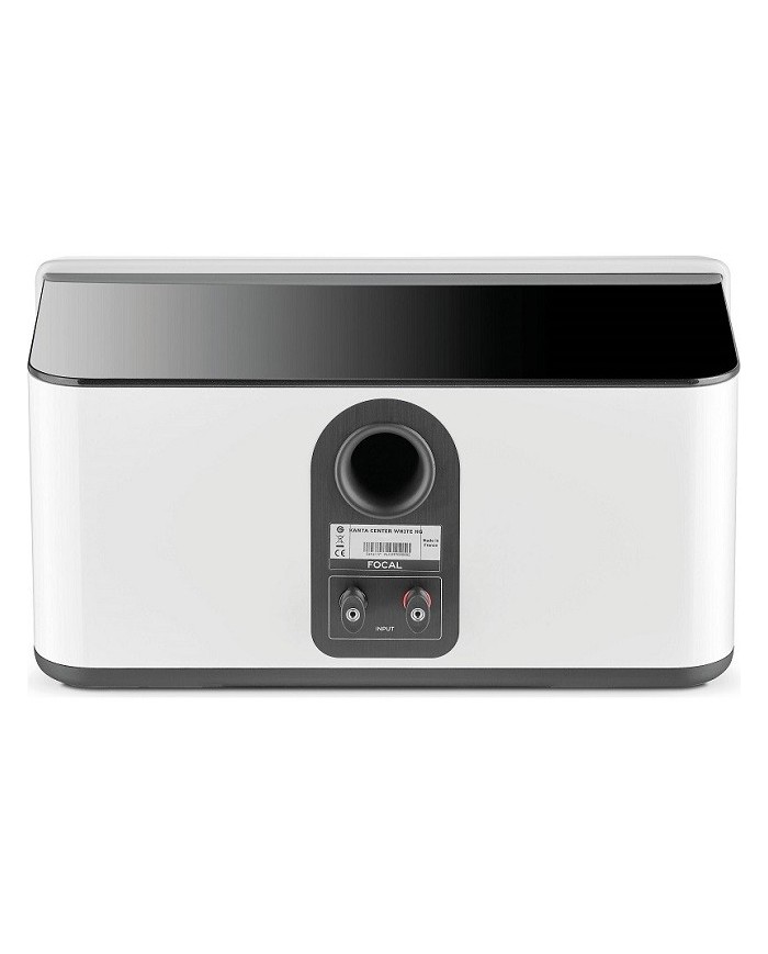 Canale centrale 2 vie bass reflex  Focal KANTA CENTER  Bianco Carrara