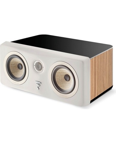 Canale centrale 2 vie bass reflex  Focal KANTA CENTER  Noce e Avorio
