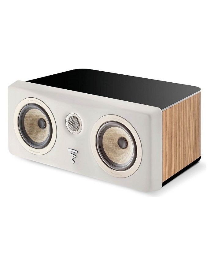 Canale centrale 2 vie bass reflex  Focal KANTA CENTER  Noce e Avorio