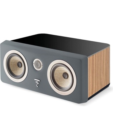 Canale centrale 2 vie bass reflex  Focal KANTA CENTER  Noce e Grigio