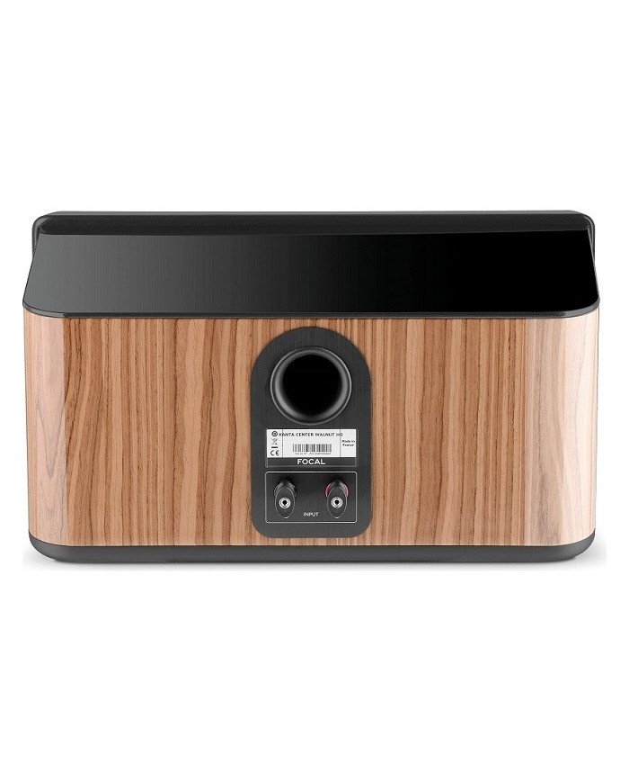 Canale centrale 2 vie bass reflex  Focal KANTA CENTER  Noce e Nero