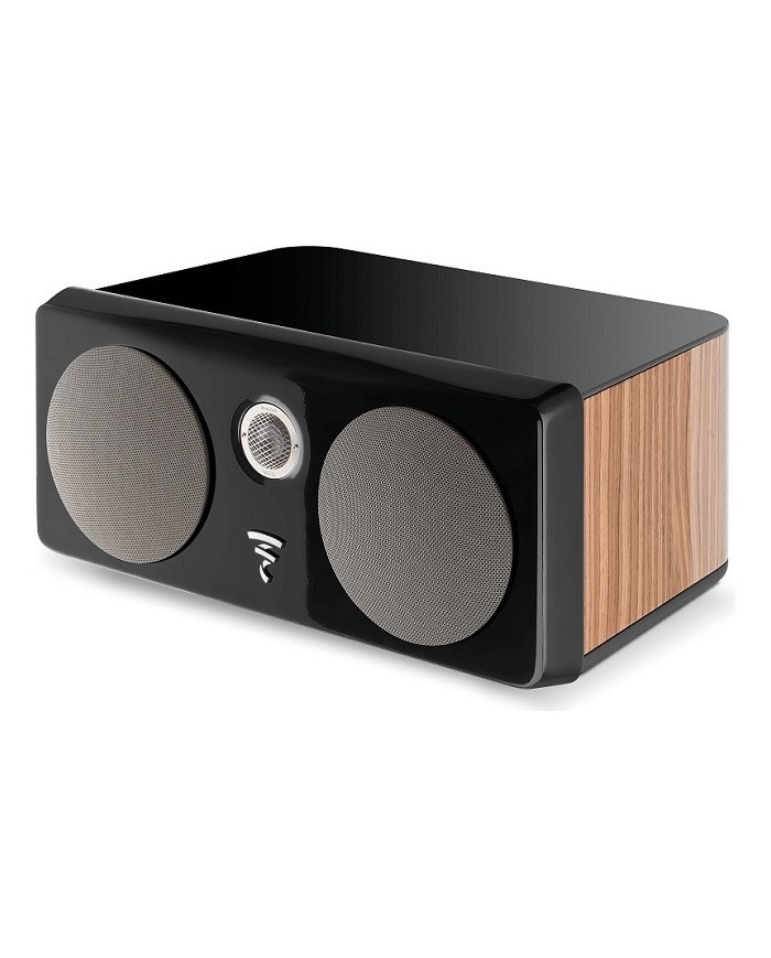 Canale centrale 2 vie bass reflex  Focal KANTA CENTER  Noce e Nero