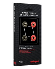 Set da 4 BiWire Jumpers  Ponticelli Audioquest Bare Naked BiWire