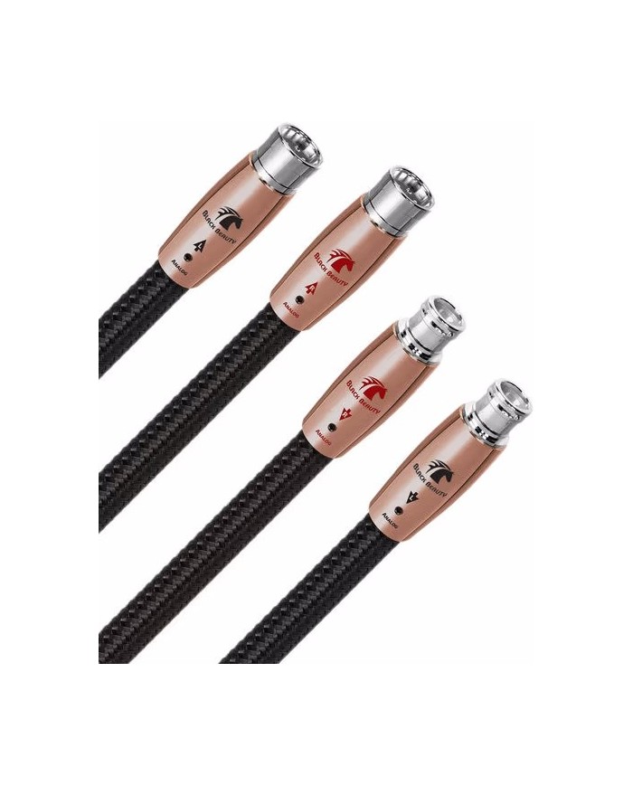 Cavi di segnale XLR tecnologia ZERO-Tech  Audioquest Black Beauty XLR