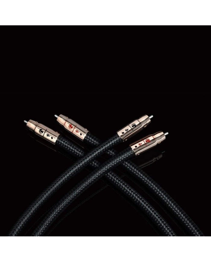 Cavi di segnale RCA tecnologia ZERO-Tech  Audioquest Black Beauty RCA