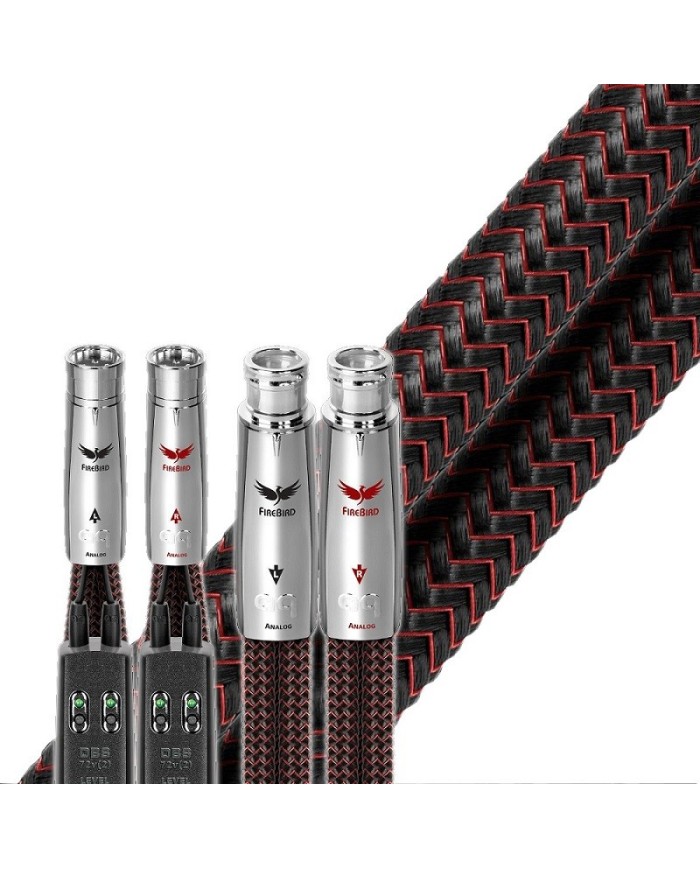 Cavi di segnale con tecnologia ZERO-Tech  Audioquest FireBird XLR