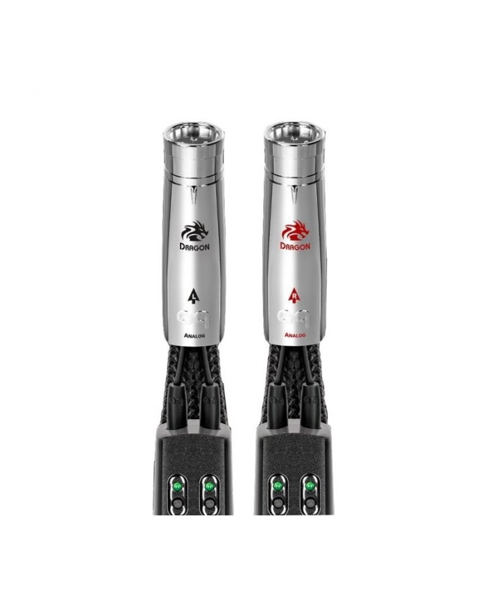 Cavi di segnale con tecnologia ZERO-Tech  Audioquest Dragon XLR